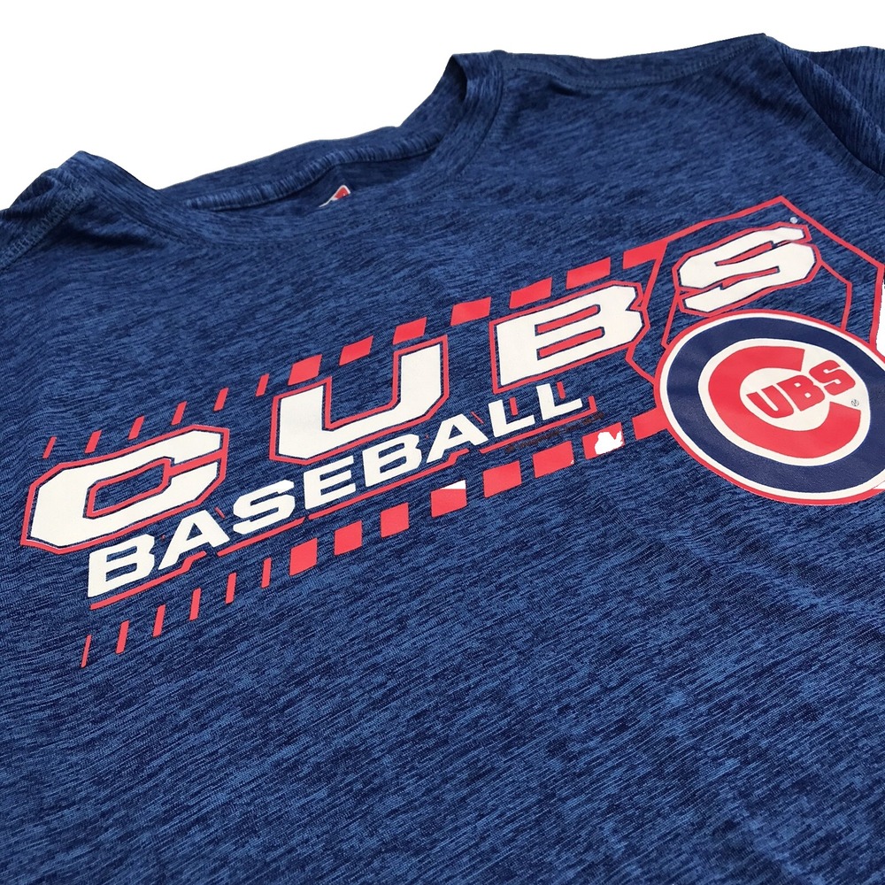 Chicago Cubs‎ Baseball T-Shirt Men S / M Blue MLB National League Team Athletics